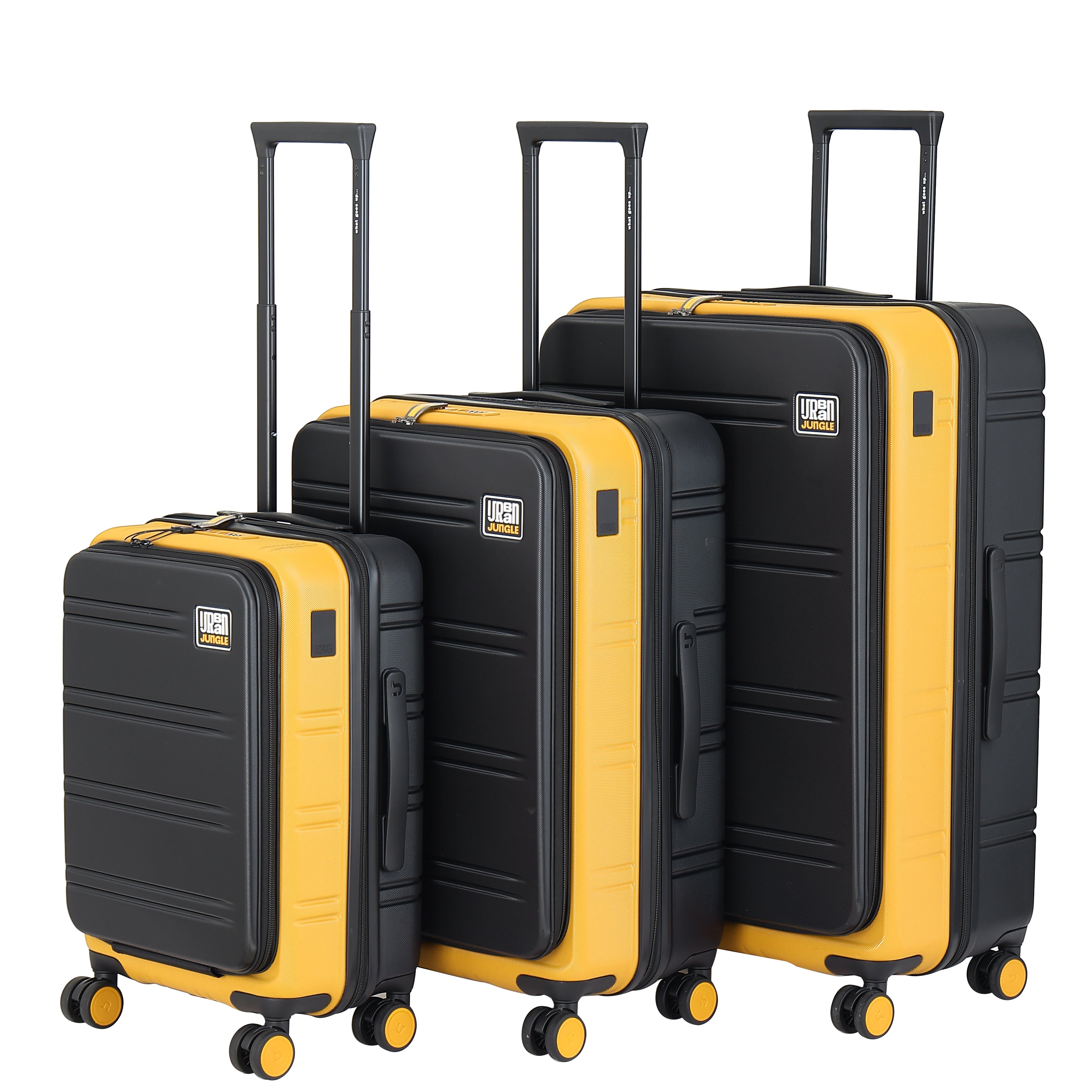 Hold All Hard Luggage - Set of 3 (Cabin, Medium, Large)