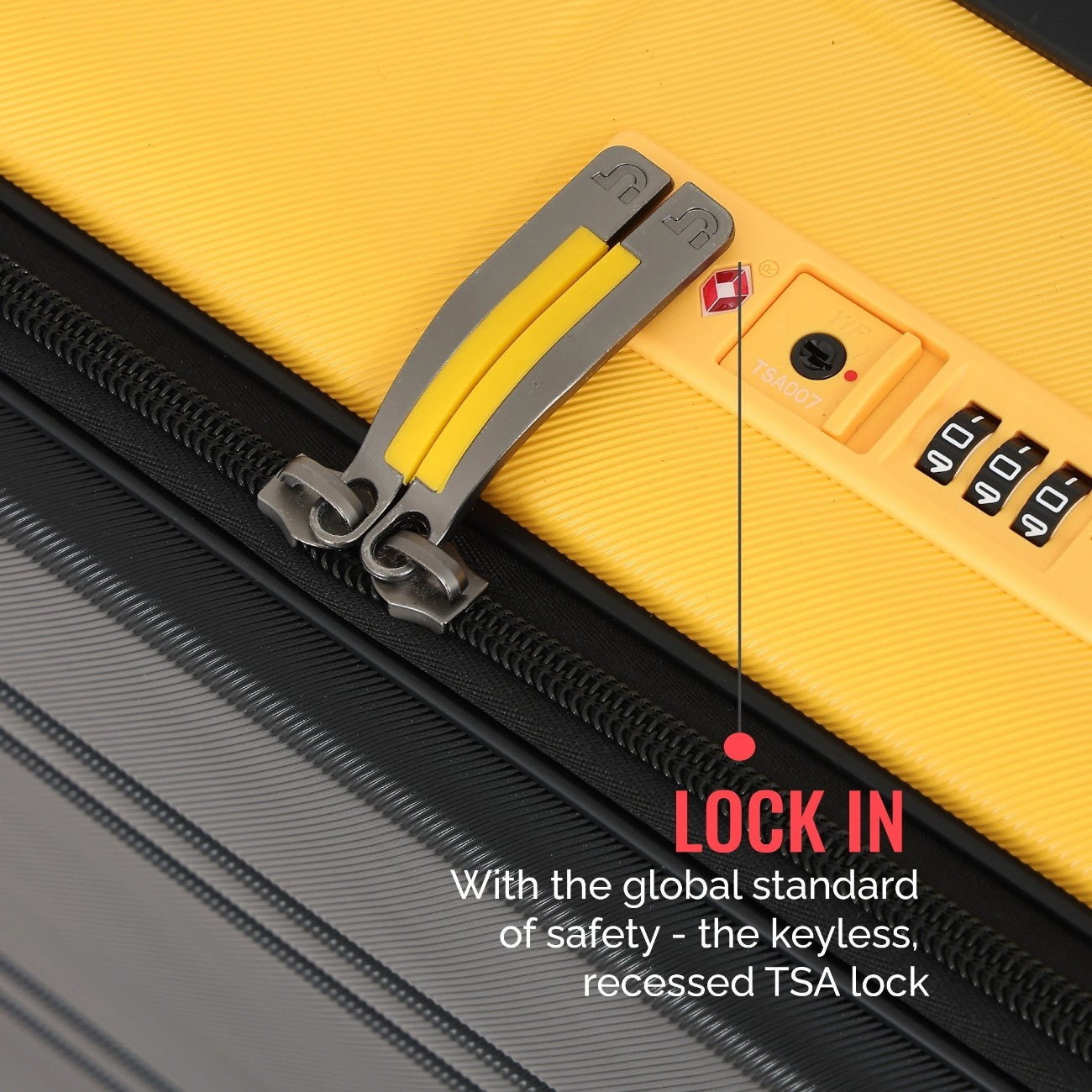 Hold All Set of 2 (Cabin & Medium) - Yellow