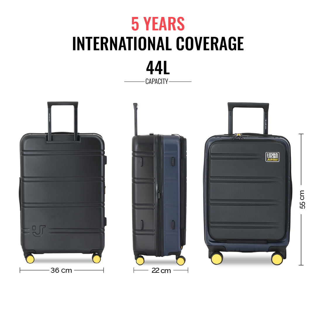 Hold All Hard Luggage - Set of 3 (Cabin, Medium, Large)
