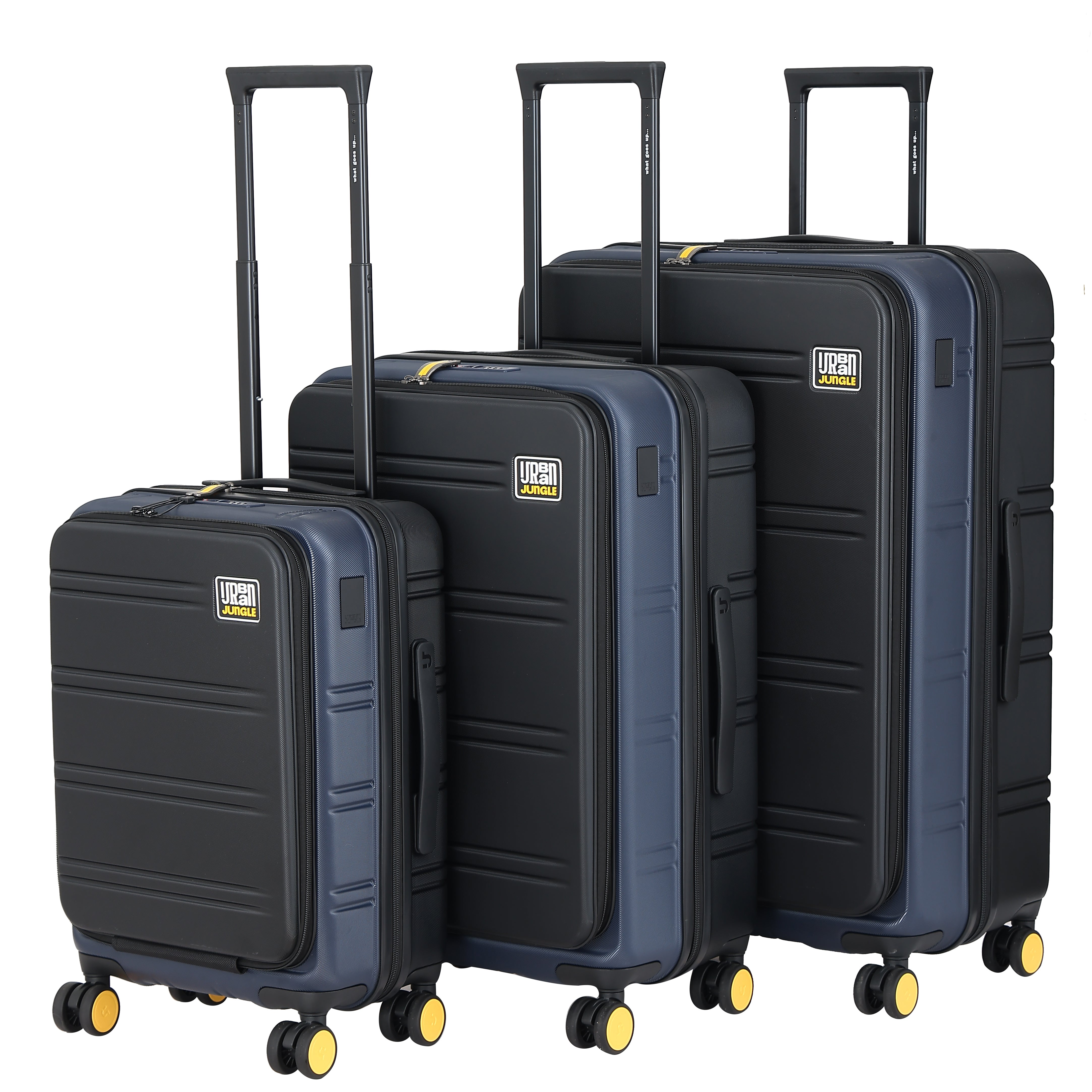 Hold All Hard Luggage - Set of 3 (Cabin, Medium, Large)