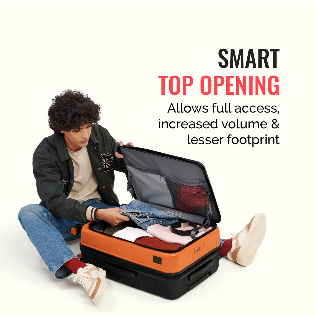 Hold All Hard Luggage - Set of 2 (Cabin, Medium)
