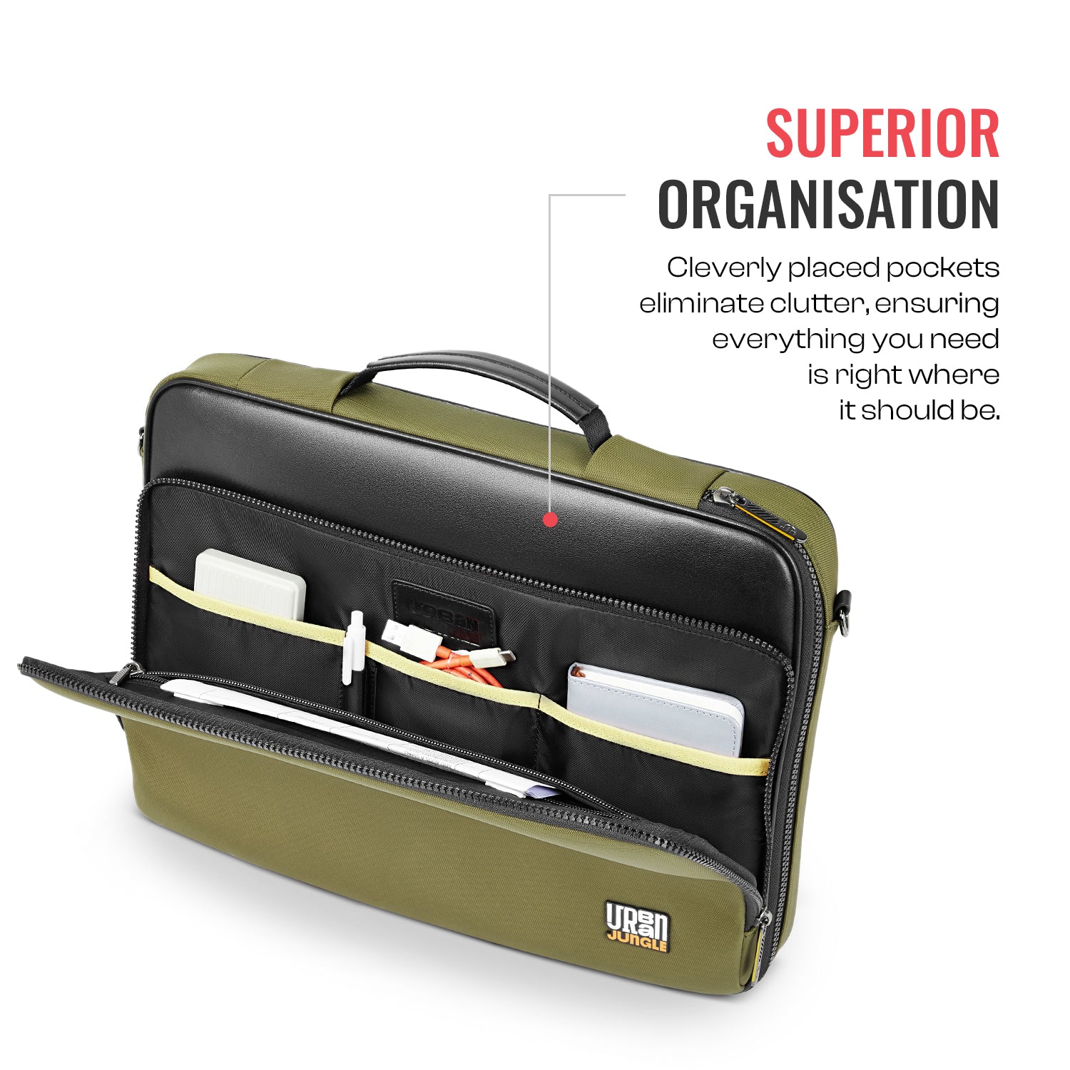 Cruze Satchel - Olive
