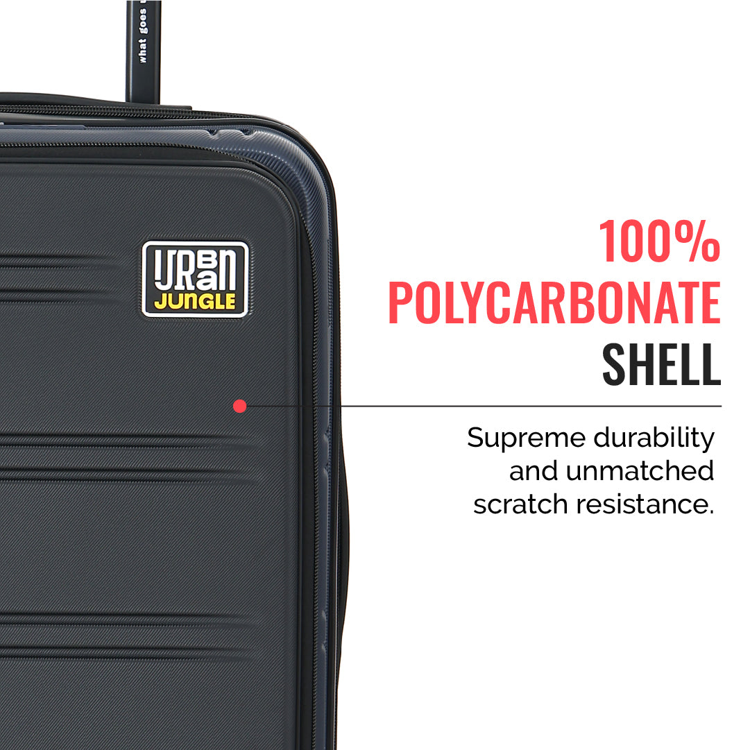 Hold All Hard Luggage - Set of 2 (Cabin, Medium)