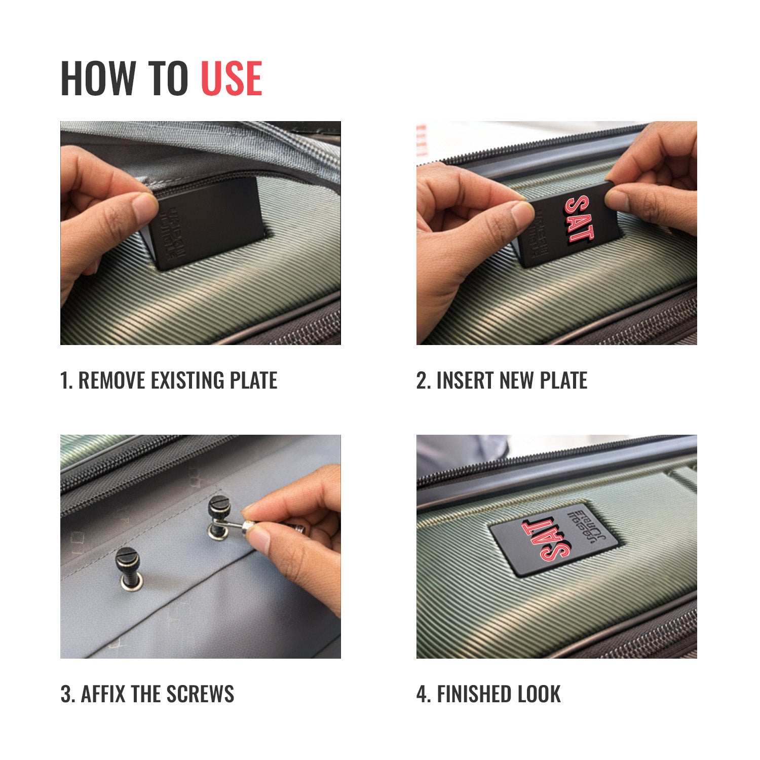 Personalization Pin - Luggage