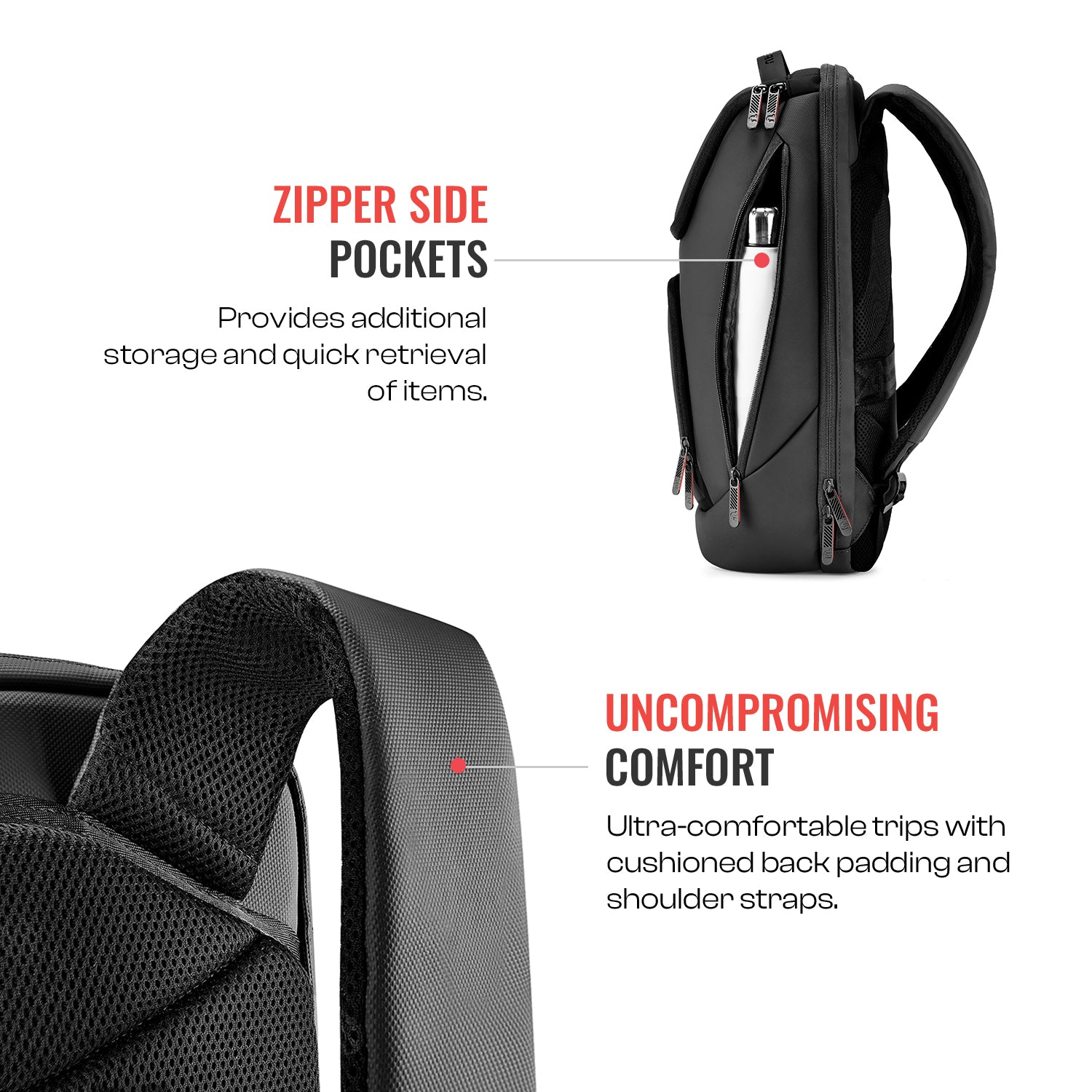 Hive Plus Backpack - Black