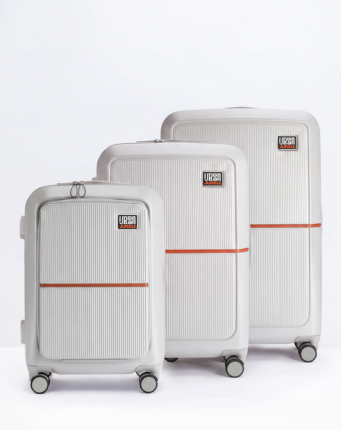 Caliber Set of 3 (Front Open Cabin with Medium & Large) - Casper Grey