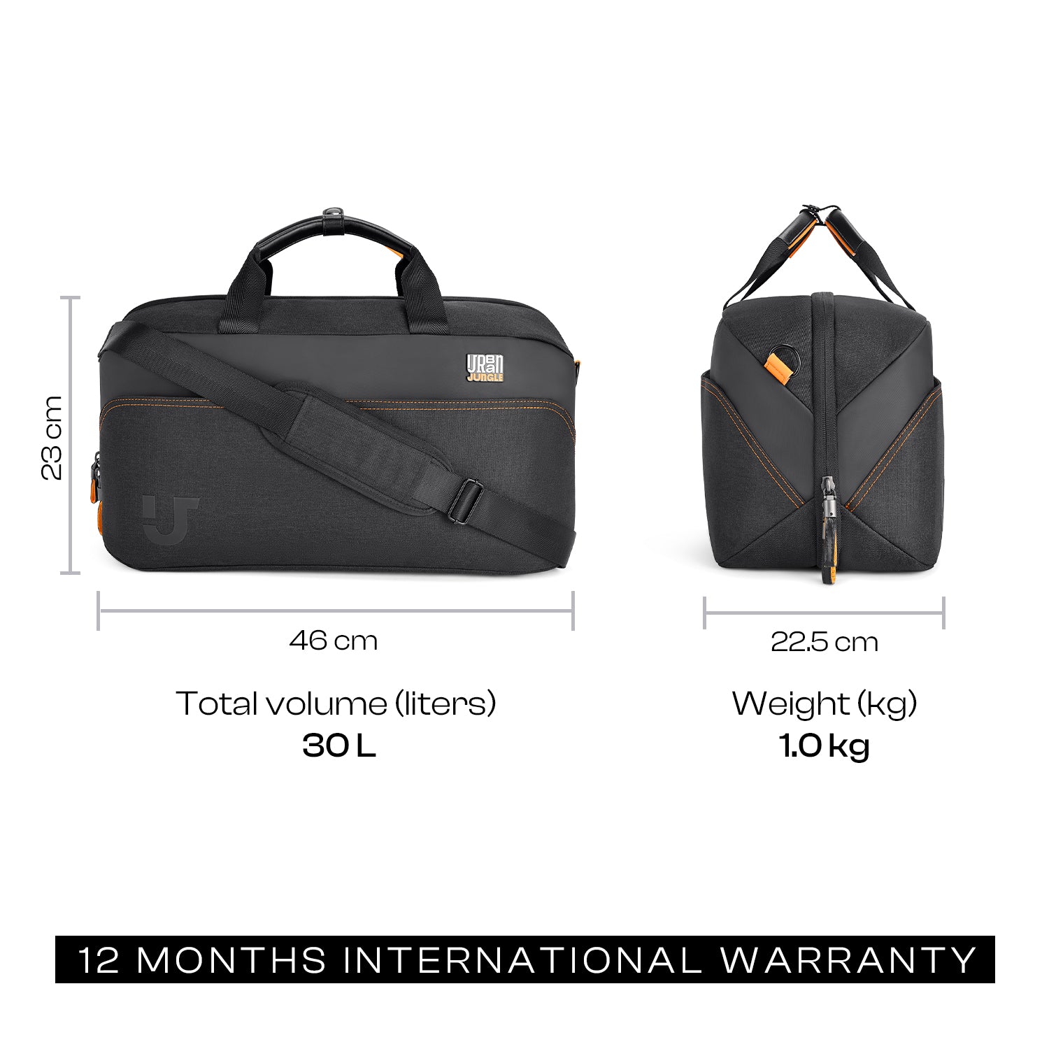 Voyager Duffle - Black