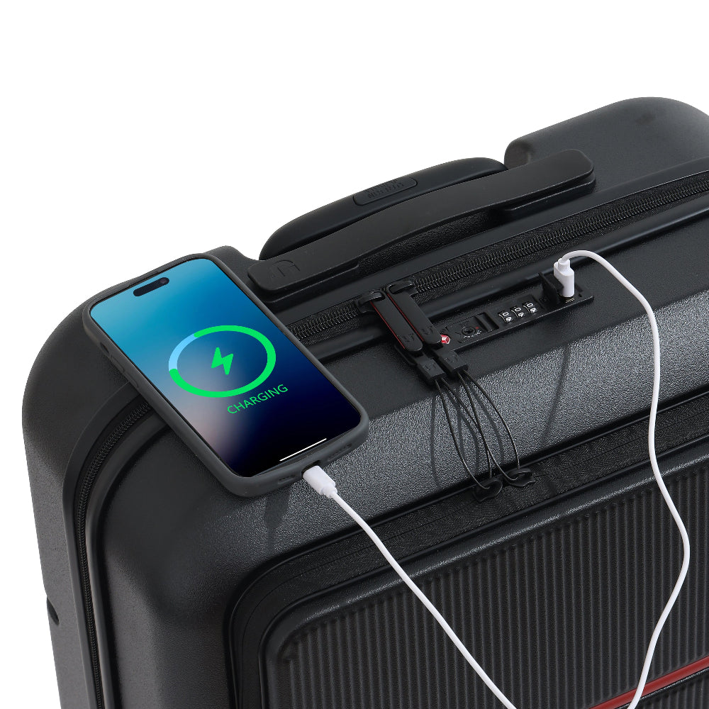 Caliber Overnighter Trolley - Asphalt