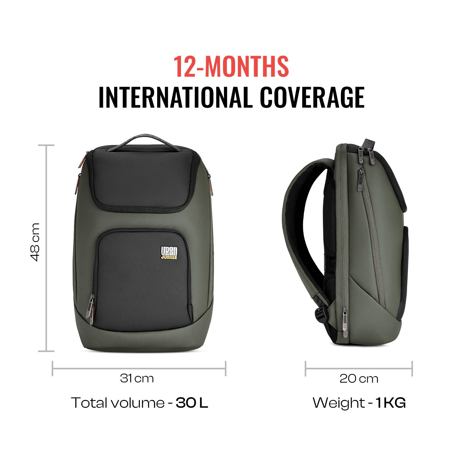 Hive Plus Backpack - Olive