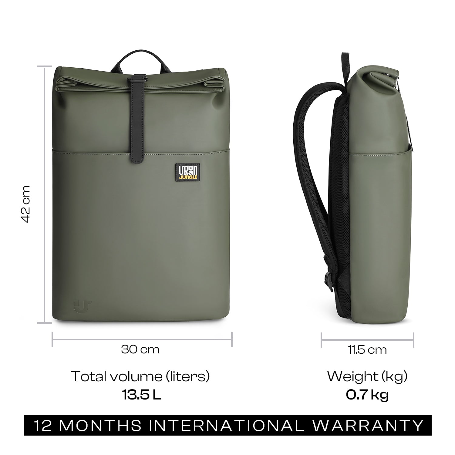 Metro Roll-Top Backpack