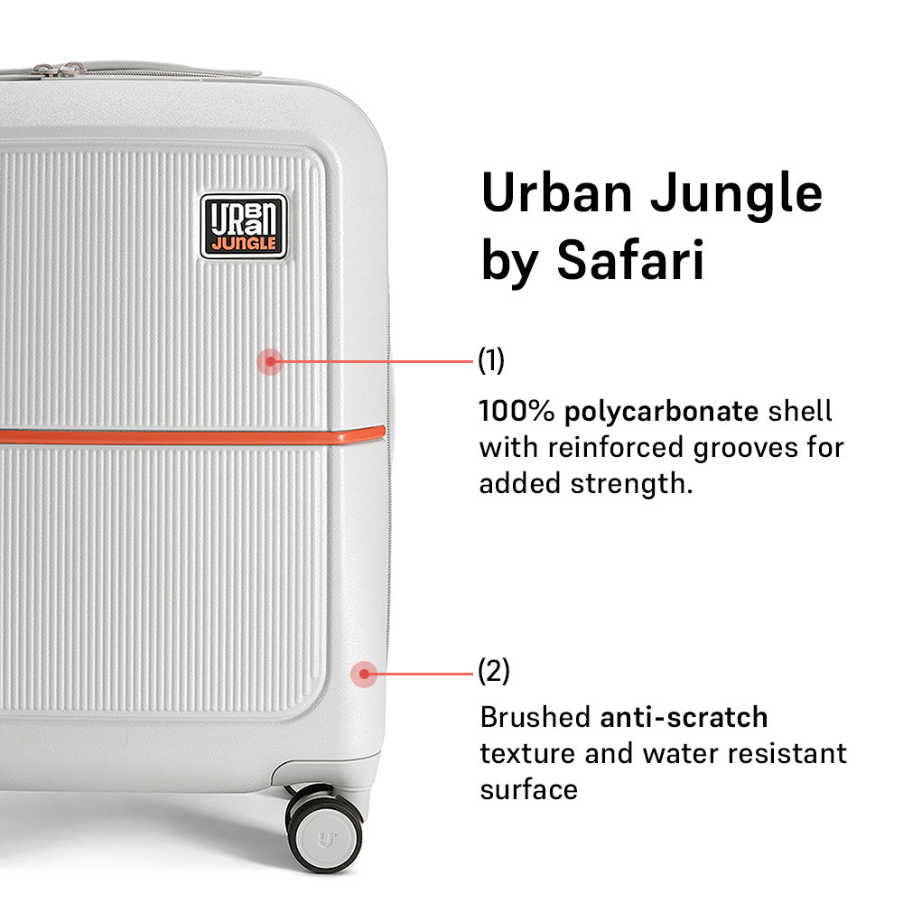 Caliber Hard Luggage - Cabin – Casper Grey