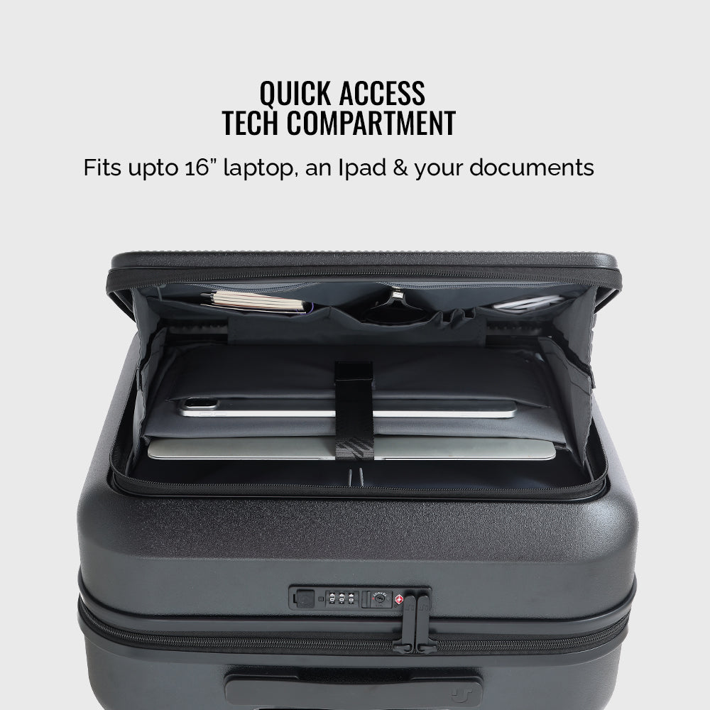 Caliber Overnighter Trolley - Asphalt