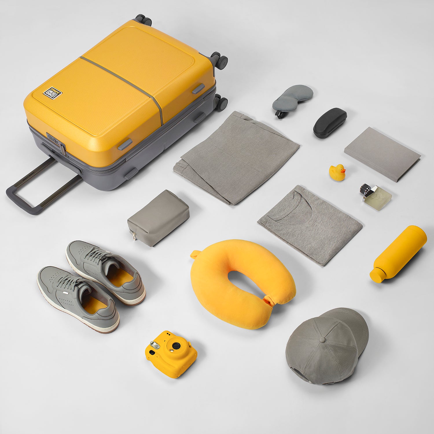 Caliber Hard Luggage - Cabin – Solstice Yellow