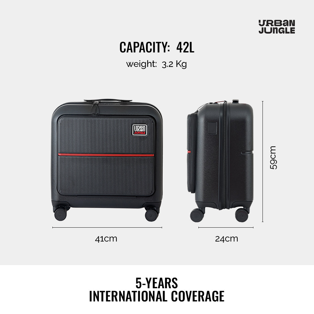 Caliber Overnighter Trolley - Asphalt