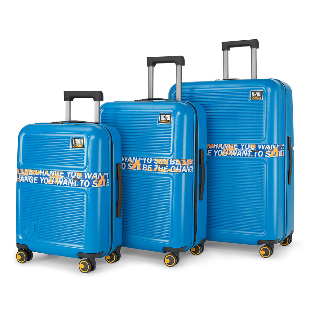 President 20inch Waterproof Solid Travel Trolley Bag 920 Purple - ETCT