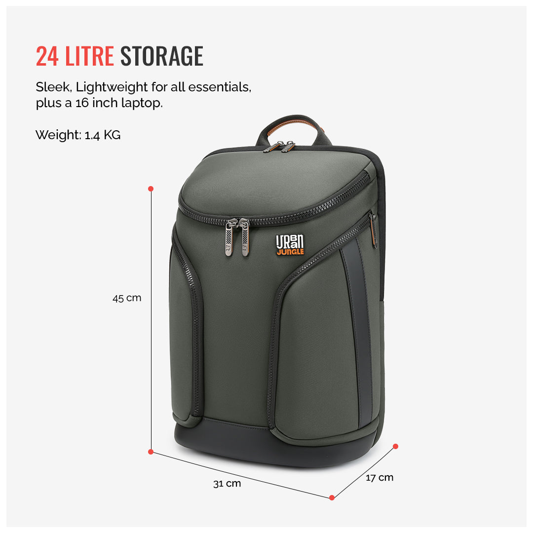 City Run Backpack - Olive