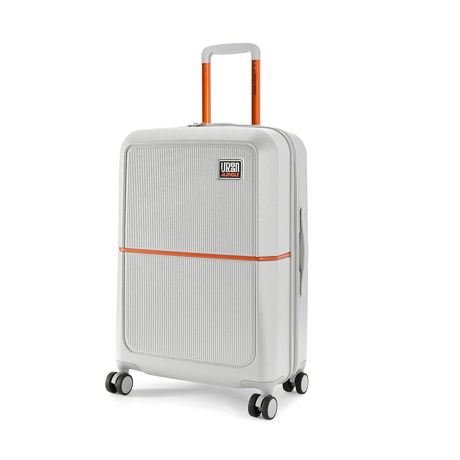 Set of 2 (Cabin & Medium) Hard Luggage – Cloud Grey