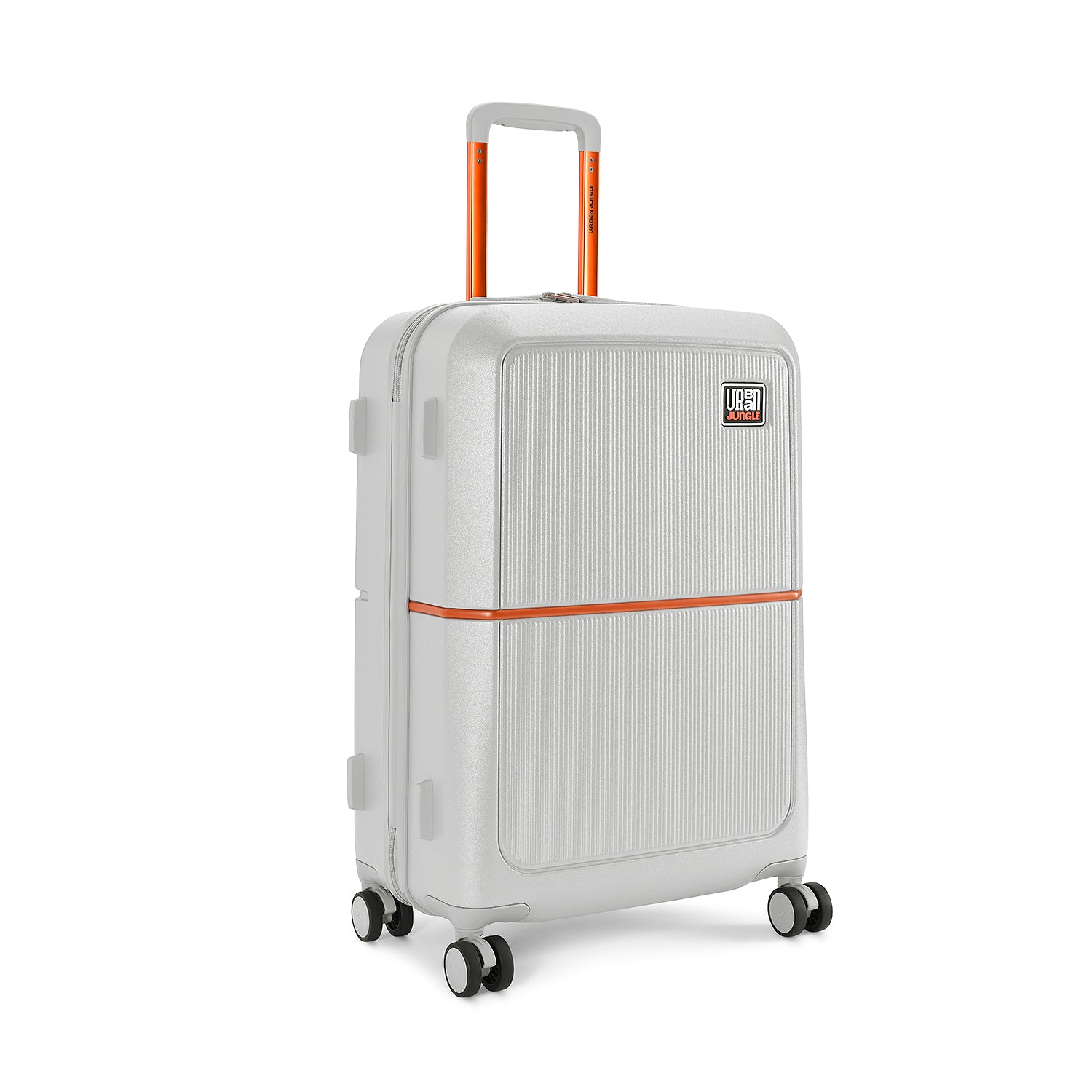 Set of 2 (Cabin & Medium) Hard Luggage – Cloud Grey