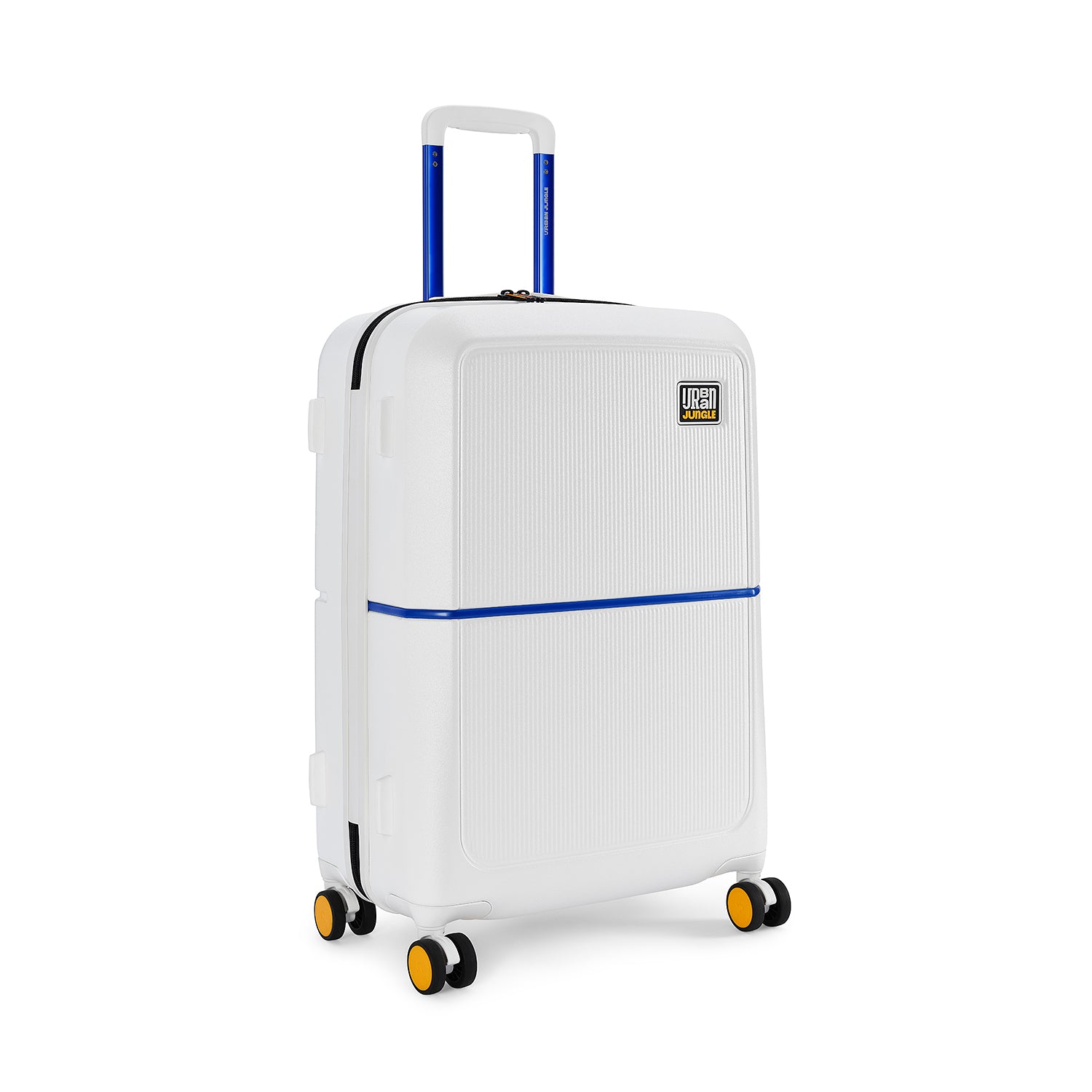 Set of 2 (Cabin & Medium) Hard Luggage – Ivory White