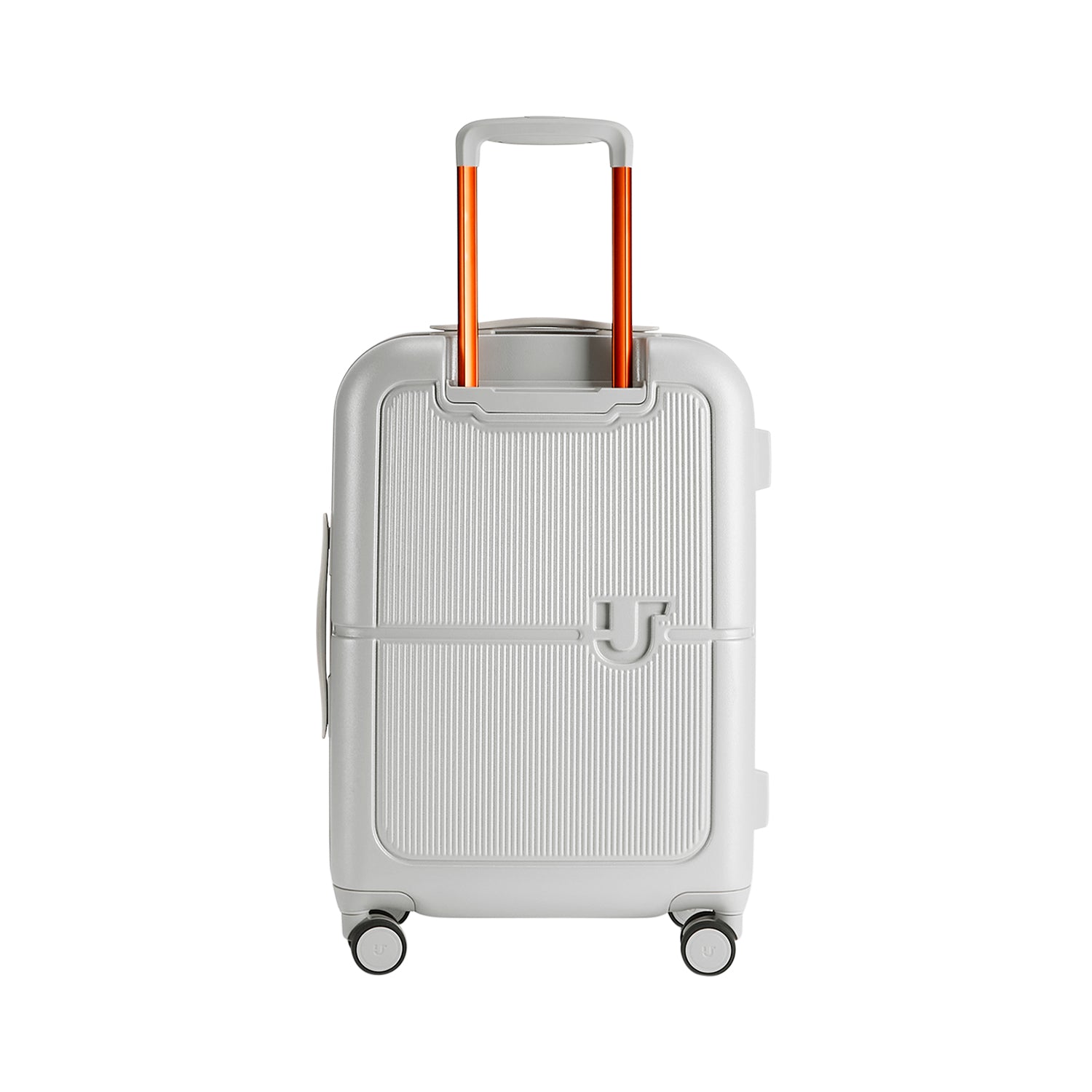 Front Open Cabin Hard Luggage – Cloud White