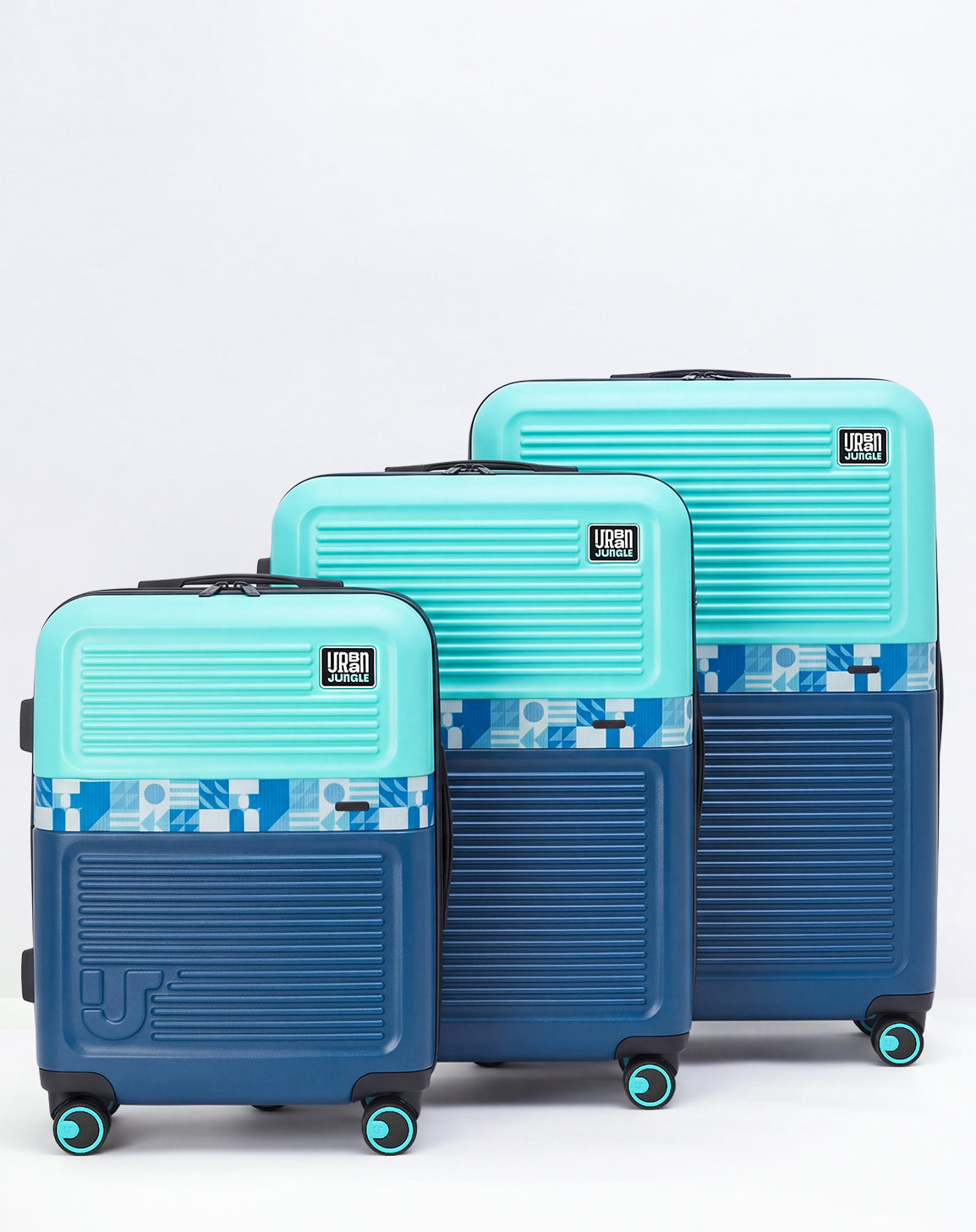 Original Set of 3 (Cabin, Medium & Large) - Pool Blue