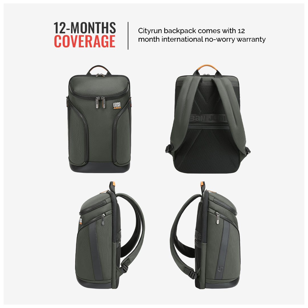 City Run Backpack - Olive