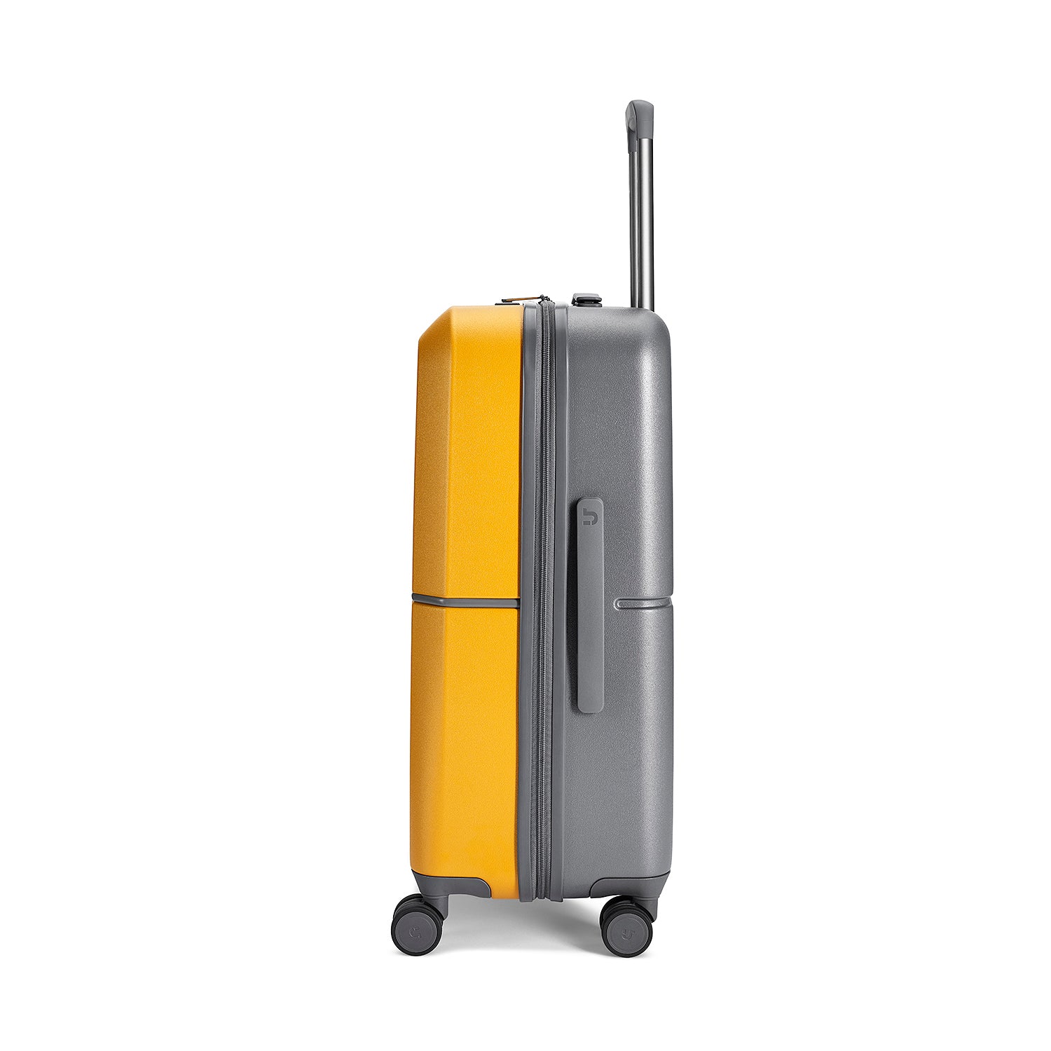 Set of 2 (Cabin & Medium) Hard Luggage – Urban Yellow