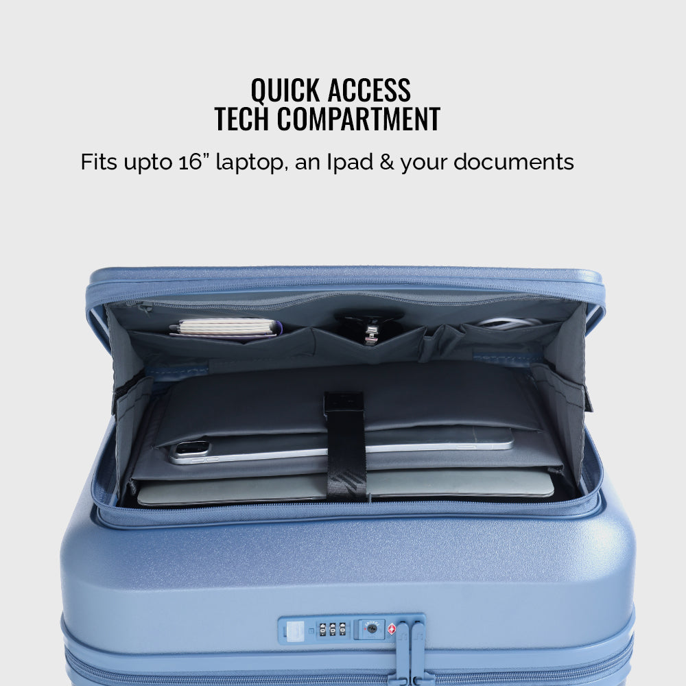 Caliber Overnighter Trolley - Robin