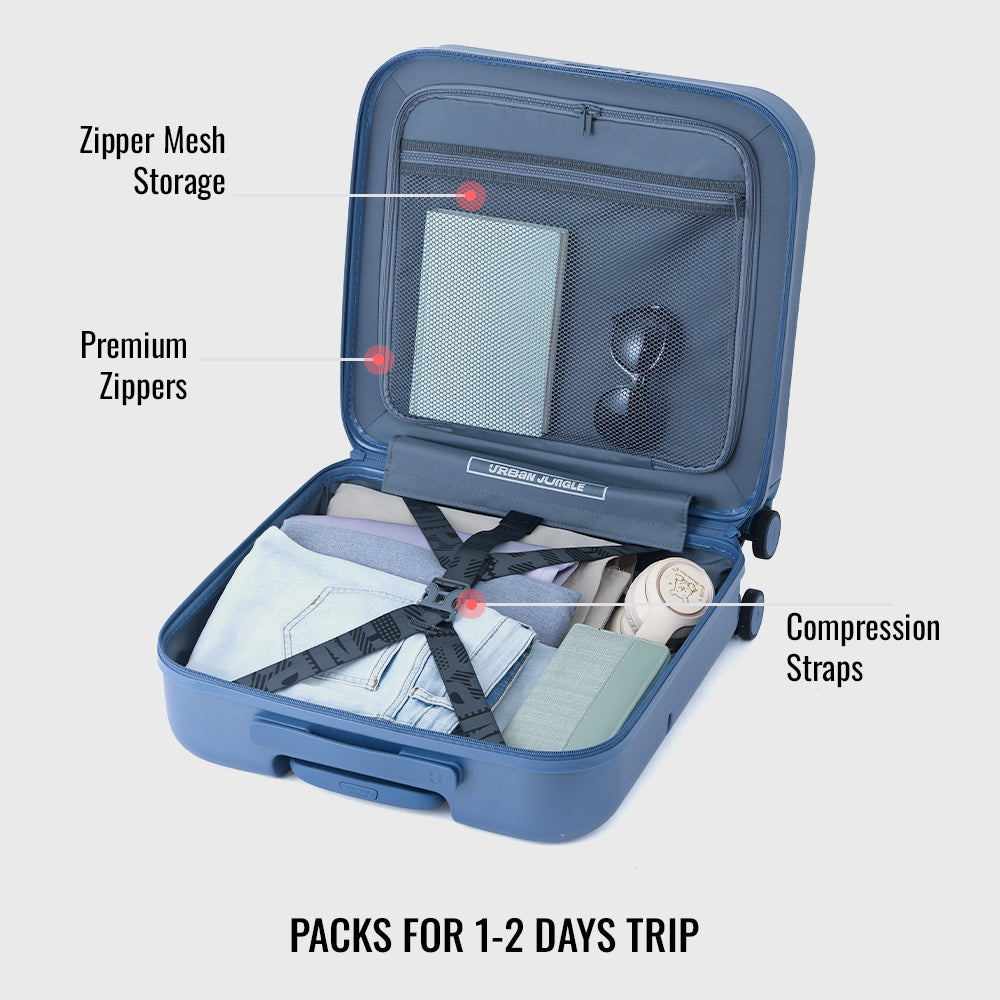 Caliber Overnighter Trolley - Robin