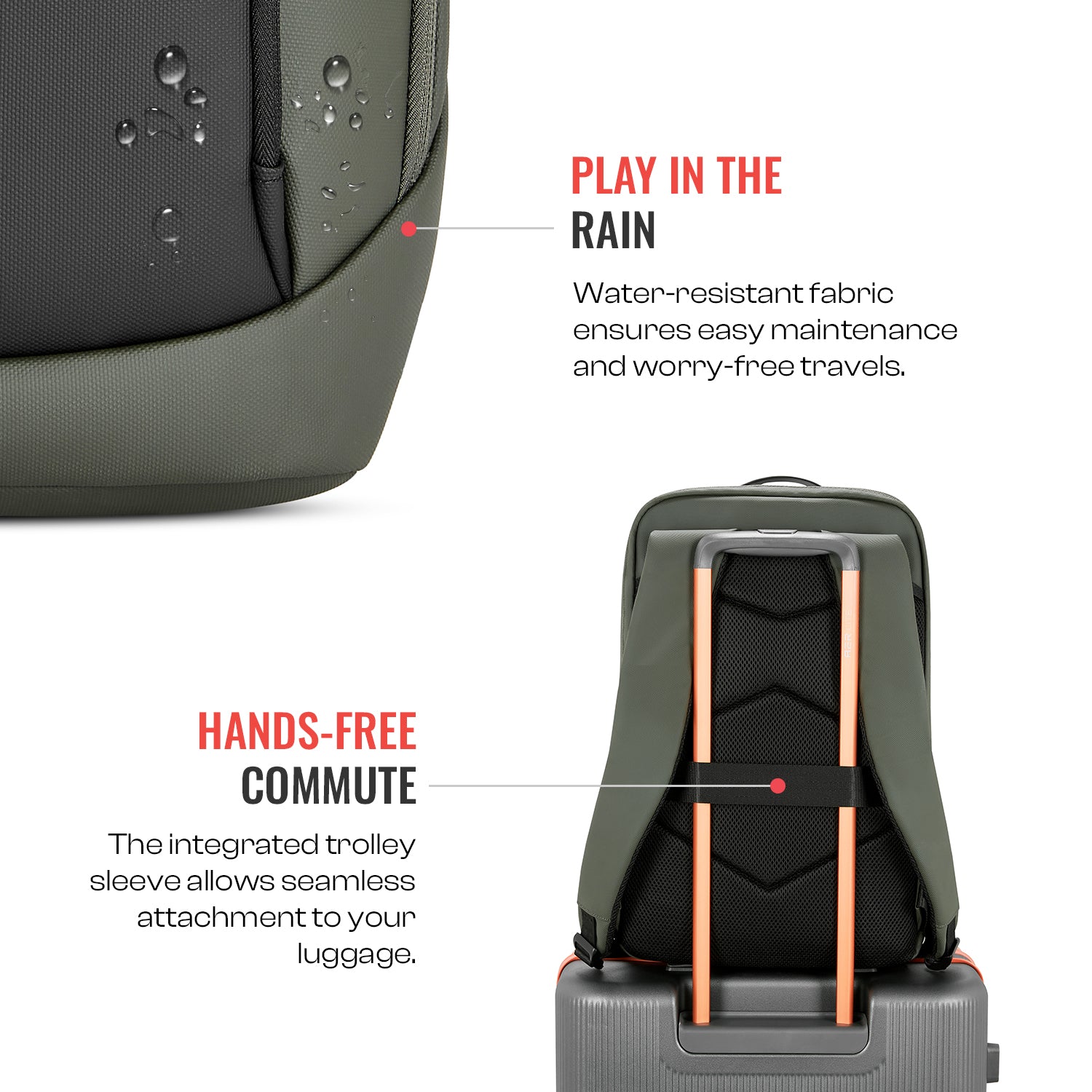 Hive Plus Backpack - Olive