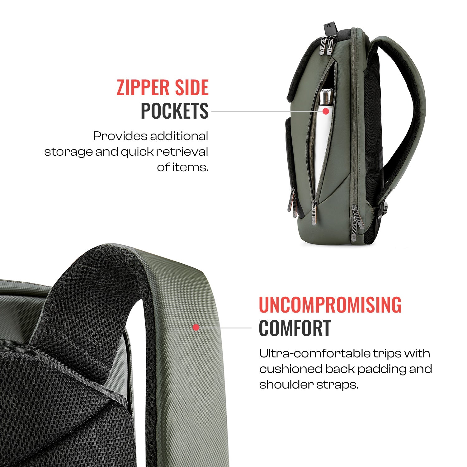 Hive Plus Backpack - Olive