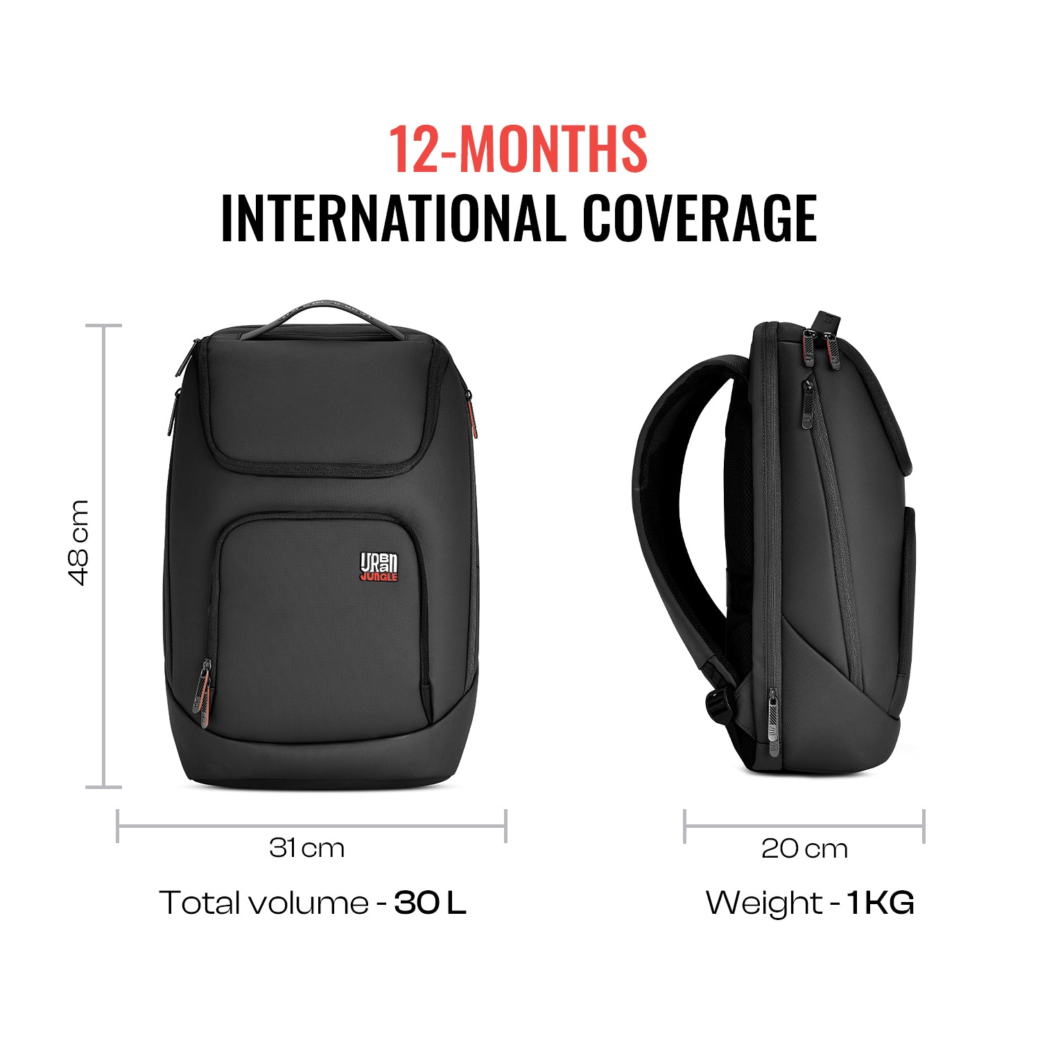 Hive Plus Backpack - Black