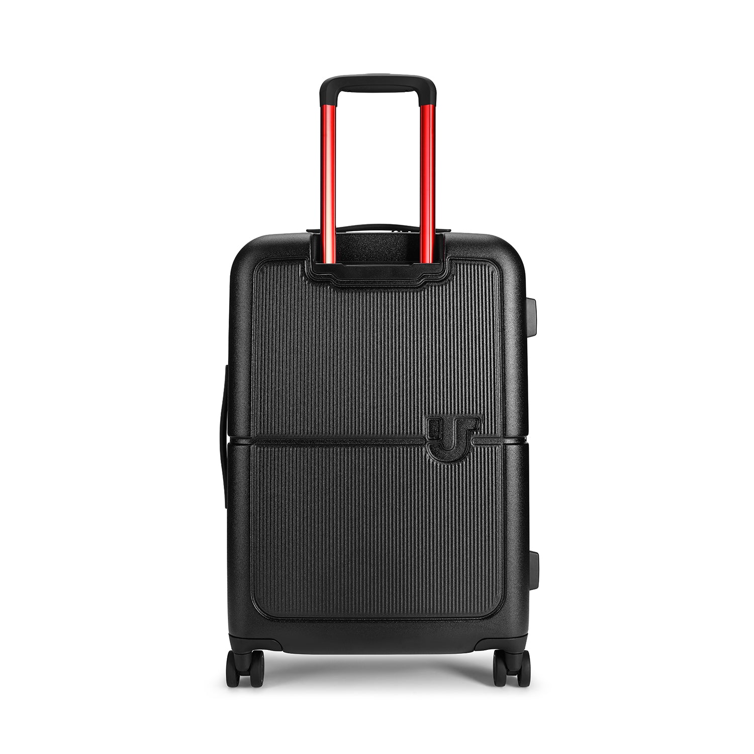 Set of 2 (Cabin & Medium) Hard Luggage – Carbon Black