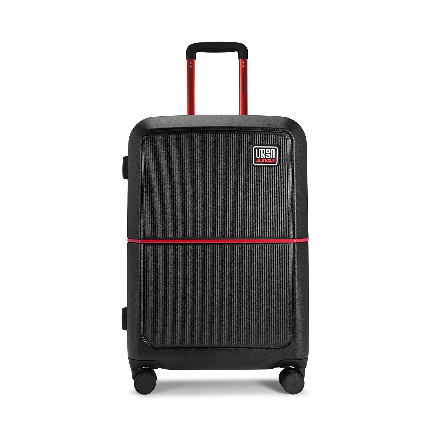 Set of 2 (Cabin & Medium) Hard Luggage – Carbon Black