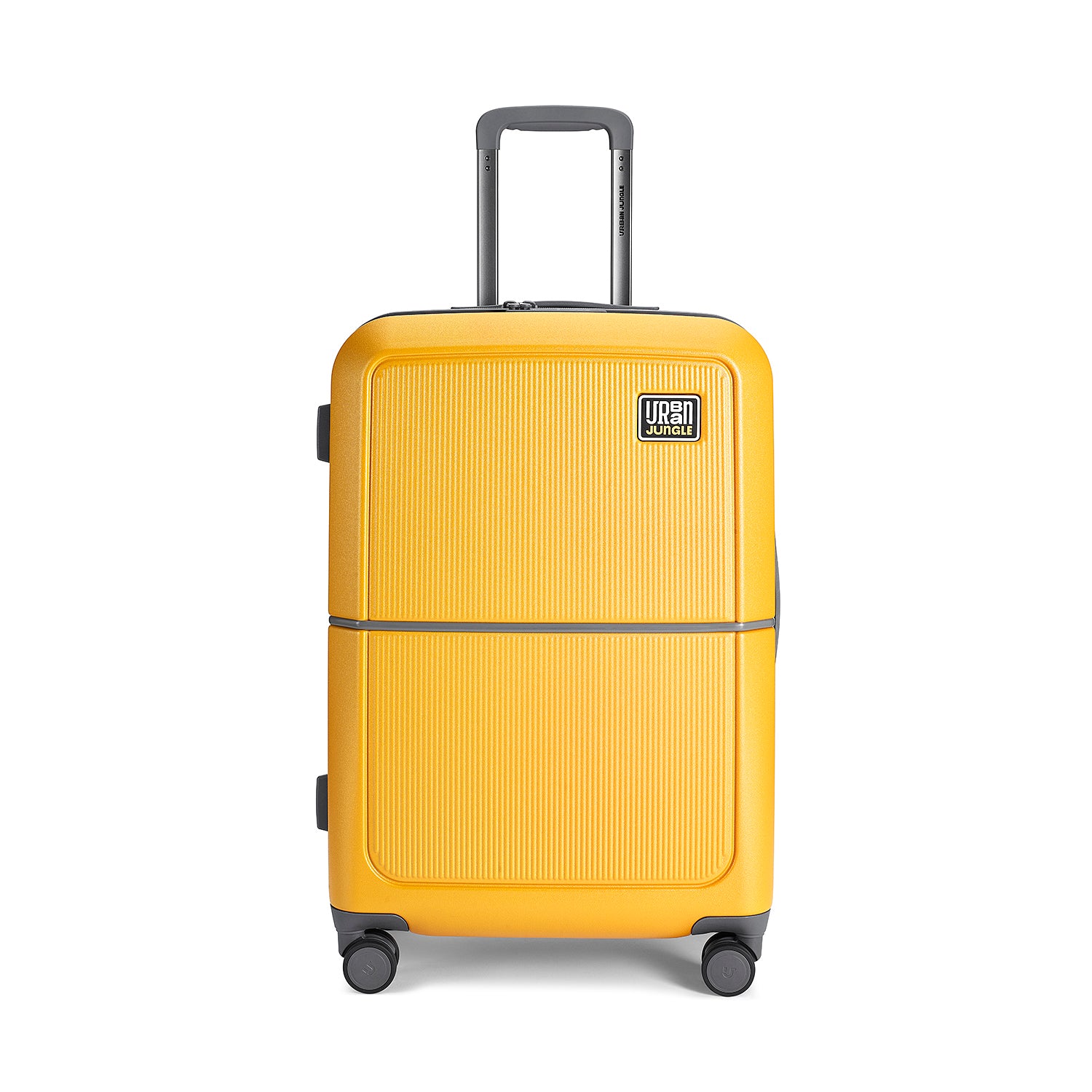 Set of 2 (Cabin & Medium) Hard Luggage – Urban Yellow