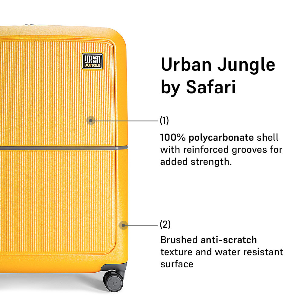 Large Hard Luggage – Urban Yellow