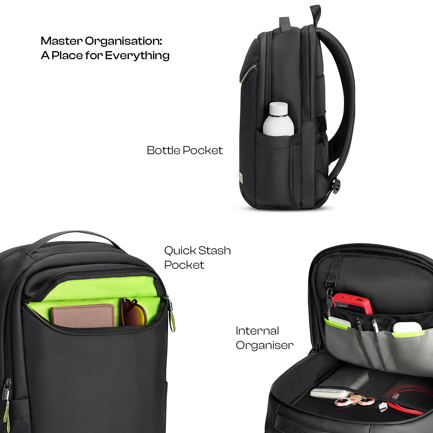 Passenger Workpack - Black